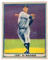 1941 Play Ball No. 71 Joe DiMaggio Baseball Card.