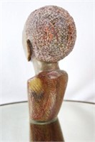 Elliot Katombera stone carved head sculptures -2