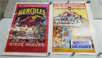 Lot of 2 Hercules Movie Posters