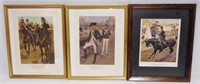 Lot of 3 "The American Soldier" Framed Prints