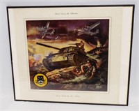 Framed Liberator/M-18 Hell Cat Buick Picture/Ad