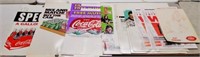 Lot of Assorted Coca-Cola Posters - Sports Related