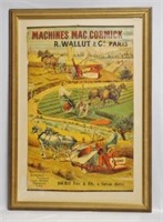 "Machines Mac Cormick" Large Poster