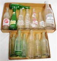 Lot of 14 Bottles - 6 Coca-Cola