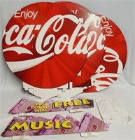 Coca-Cola Cardboard Advertisement