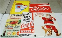 Lot of 5 Coca-Cola Advertising Posters