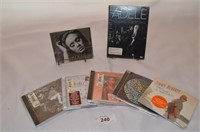 Music Lot-1 DVD, 6 CD's-Adele,Houston,Buffett+