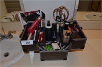 Large Lot of Cosmetics & Make-Up w/Case