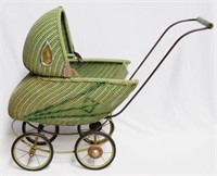 Green Doll Carriage