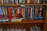 Large Shelf of Books-Hard Cover & Paperback