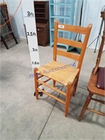 Chair w/ woven seat