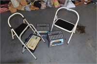 Lot of 5 Step Ladders/Stools