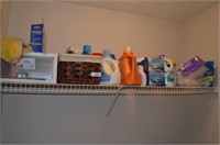 Large Lot of Laundry Cleaning Supplies