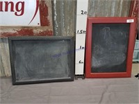 Pair of chalkboards