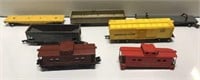 Amer. Flyer 638 & 930 Caboose, & Cars