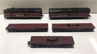 Marx 99 Locomotive, Dummy, 4528 & (2) 5545