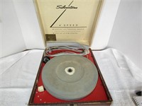 Vintage Silvertone Record Player Model 250
