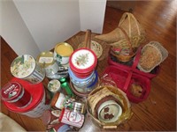 All for 1 money basket & decorative tin