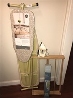 2 Ironing Boards(1 New),2 Clothes Racks(1 New),1 I
