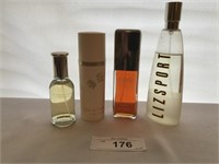 Lot of 4 Women's Colognes & Perfumes