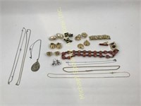 LOT OF COSTUME JEWELLERY