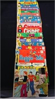 Group of vintage comic books includes Archie,