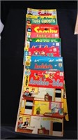 Group of vintage comic books includes Archie and