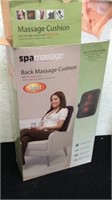 Spa massage back massage cushion with heat looks