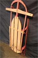 Vintage Wooden Sled