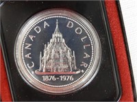 2 - 1876 - 1976 Canadian Silver Dollar