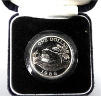 1988 Sterling Silver Dollar Burmuda