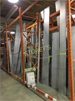 4 Bays of New Refrigeration Case Steel
