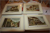 Boxed Set "Old English Inn's" Placemats