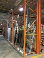 Section of Pallet Racking - 8' Beams, 42" x 12'