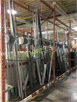 3 Bays of New Refrigeration Case Steel