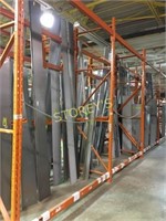 4 Bays of New Refrigeration Case Steel