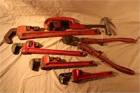 Pipe Wrenches, Bolt Cutters, Tubing Cutter