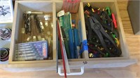 Clamps, Drill Bits, Small Screwdrivers, Misc