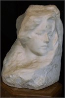 Fine Italian Carrera Marble bust