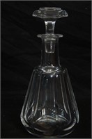 Baccarat crystal decanter w stopper