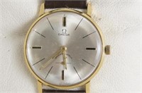 Vintage Omega platinum automatic watch