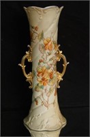 Royal Rudolstadt porcelain tall vase