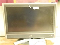 JVC 32” flatscreen TV with remote and manual