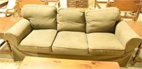 3pc upholstered living room suite: sofa and