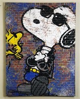TOM EVERHART "SNOOPY IN SHADES" GICLEE
