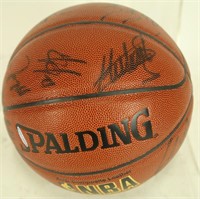 TEAM AUTOGRAPHED OFFICIAL SIZE BASKETBALL
