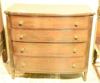 Sheraton Period Mahogany four drawer chest of