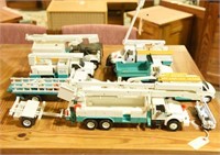 (9) Choptank Cooperative toy trucks and trailers