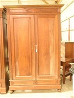 Large Antique Oak two door over two drawer