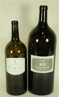 TWO COLLECTIBLE WINE BOTTLES